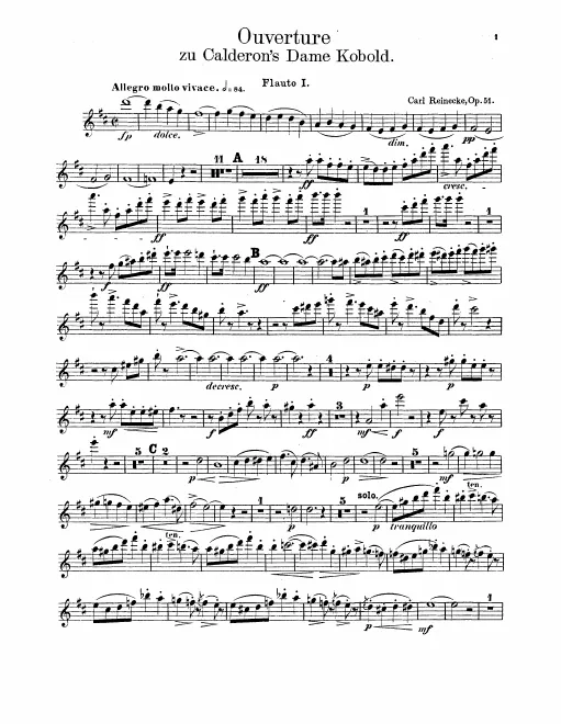 Flute 1, 2