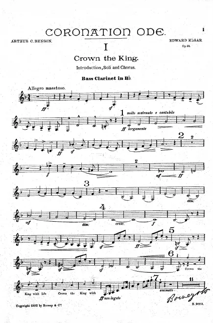 Bass Clarinet (B)