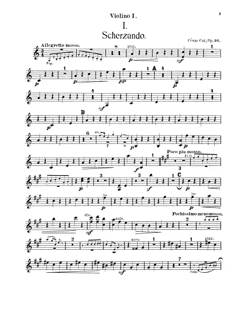 Violins I