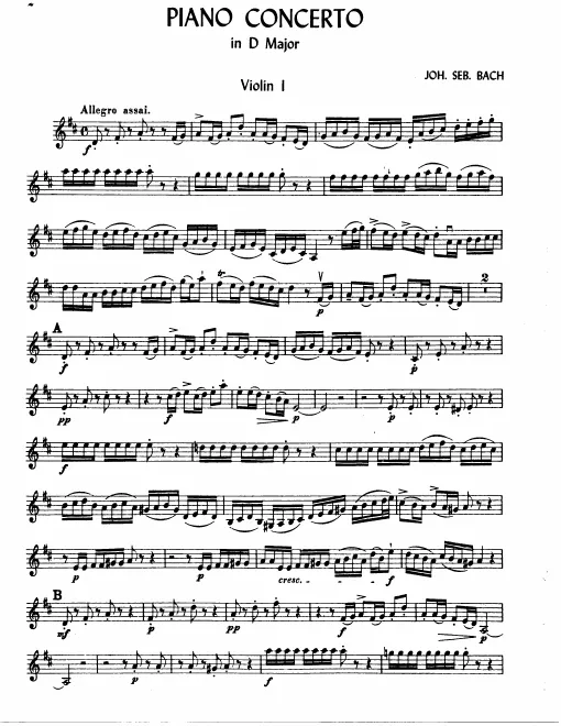 Violins I