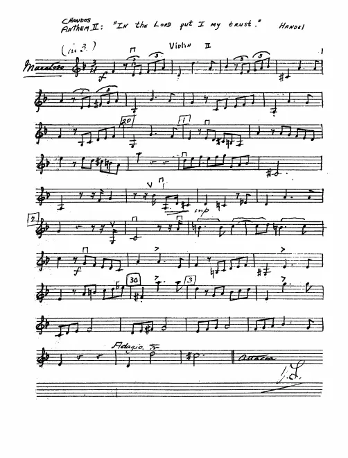Violins II