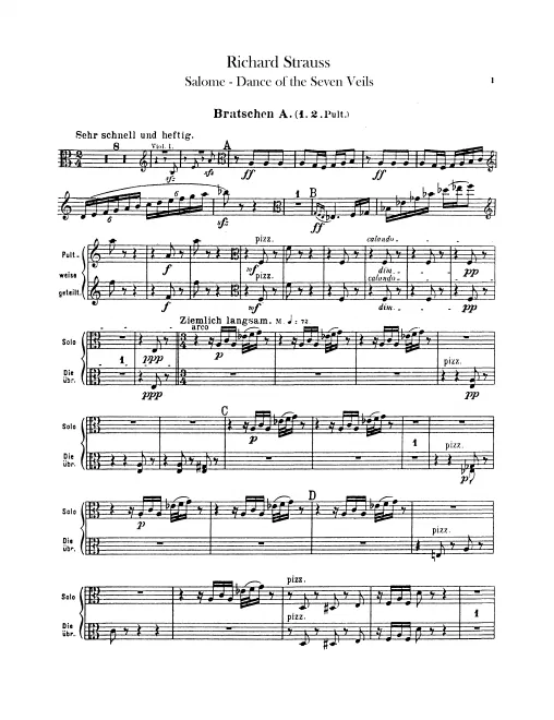 Violas (A, B)