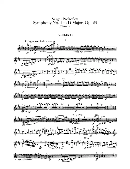 Violins II