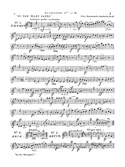 Clarinet 1, 2 (B)