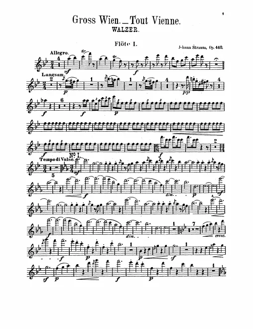Flute 1, 2/Piccolo