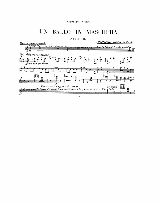 Piccolo Clarinet (A)