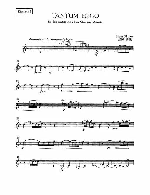 Clarinet 1, 2 (B)