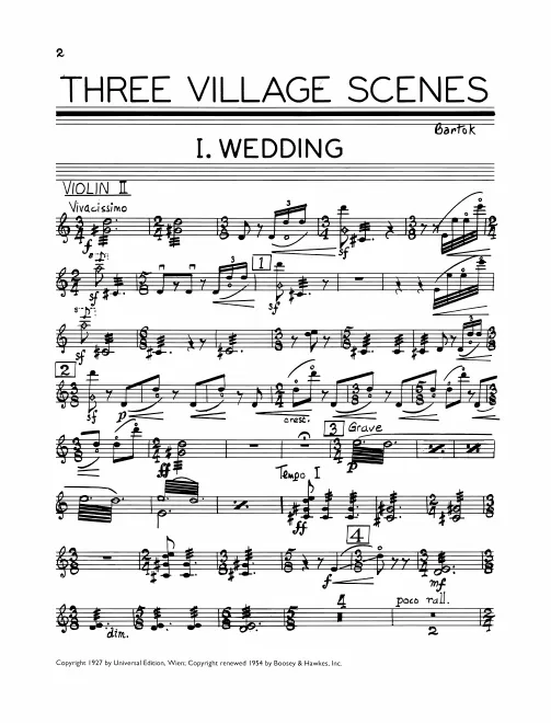 Violins II
