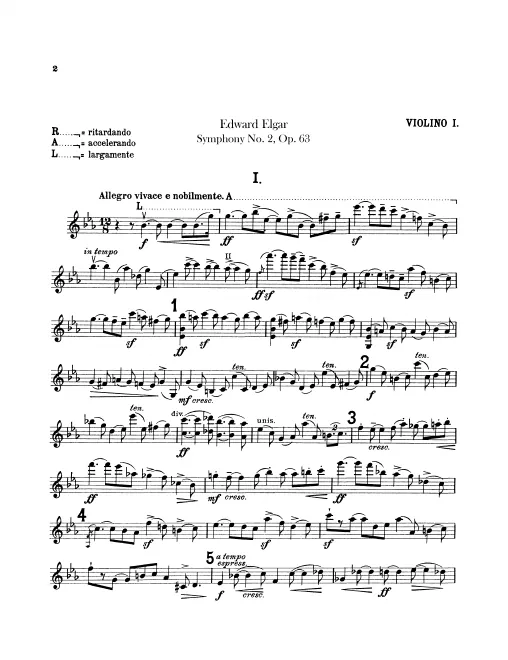 Violins I