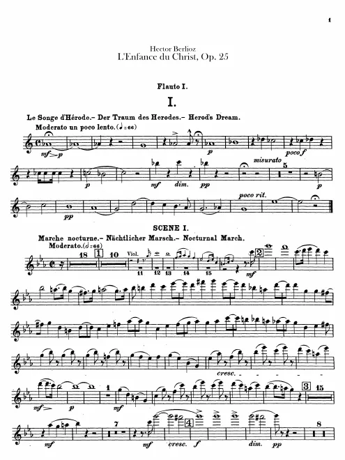 Flute 1, 2/Piccolo
