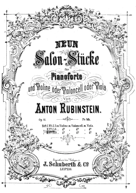 4. Andante quasi Adagio (Complete Score and Cello Part)