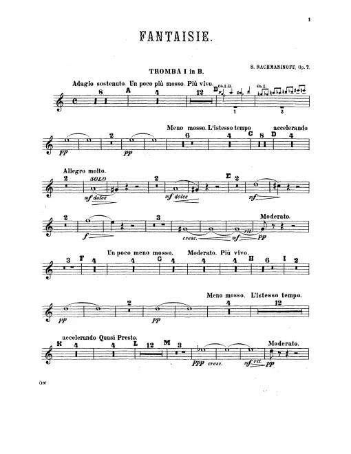 Trumpet 1, 2 (B)