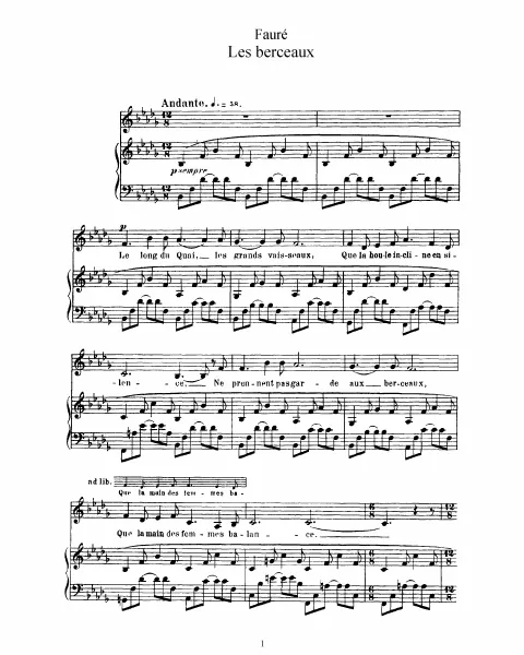 Complete Score (Original keys)