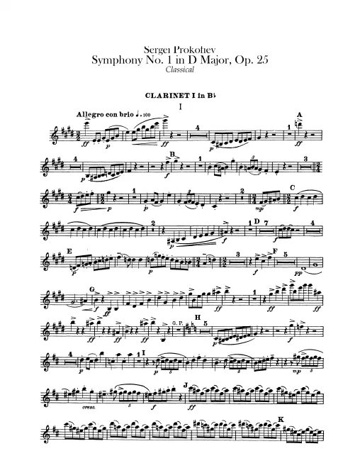 Clarinet 1, 2 (B)