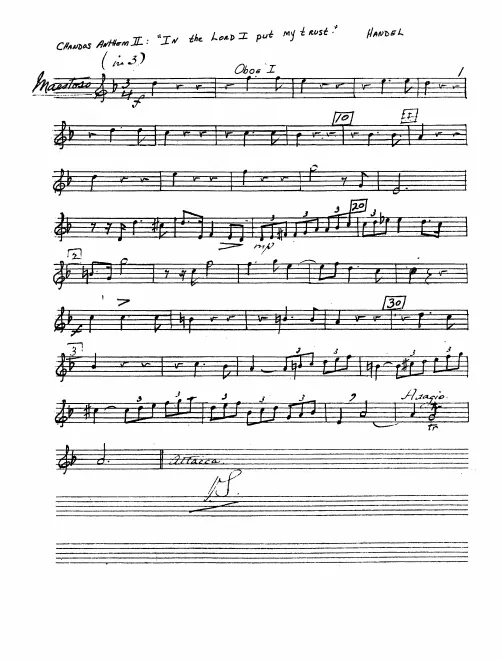 Oboe 1, 2