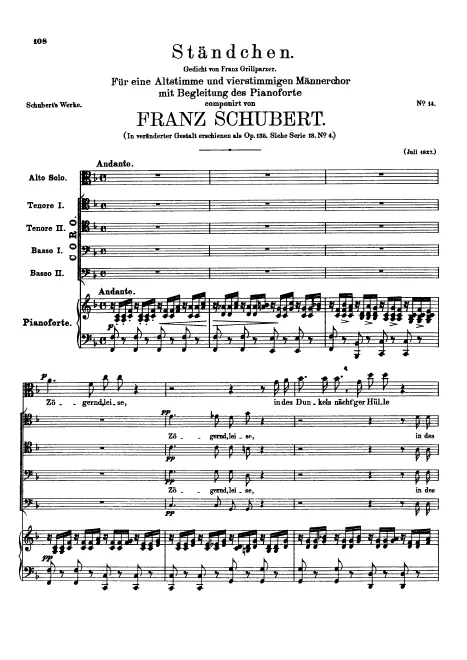 Complete Score (with male chorus)
