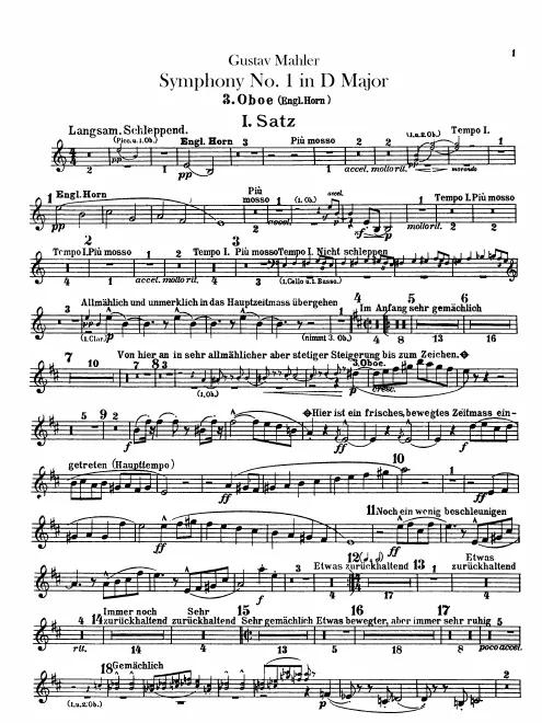 Oboe 3/English Horn