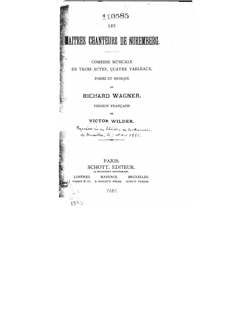 Complete Libretto
