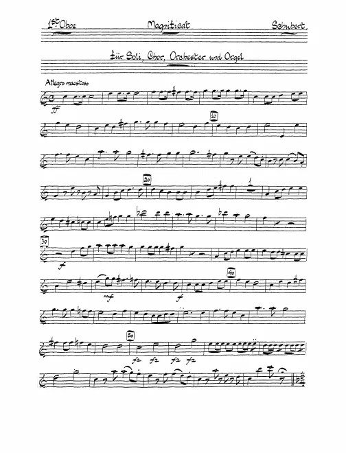 Oboe 1, 2