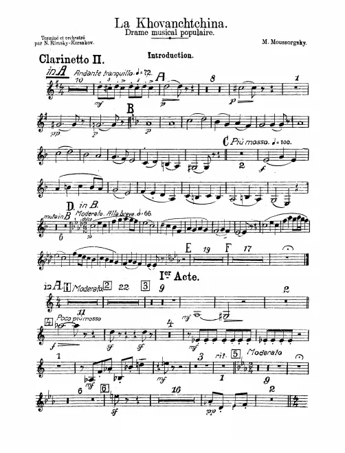 Clarinet 2 (A/B)