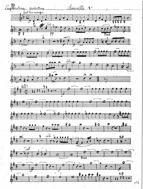 Clarinet 1, 2 (C)