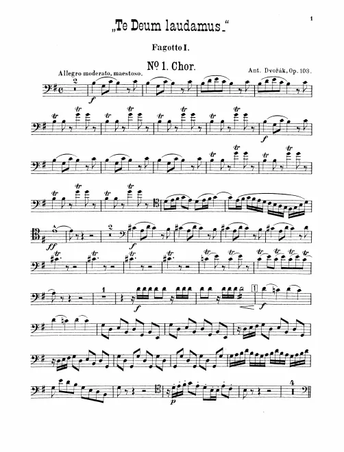 Bassoon 1, 2
