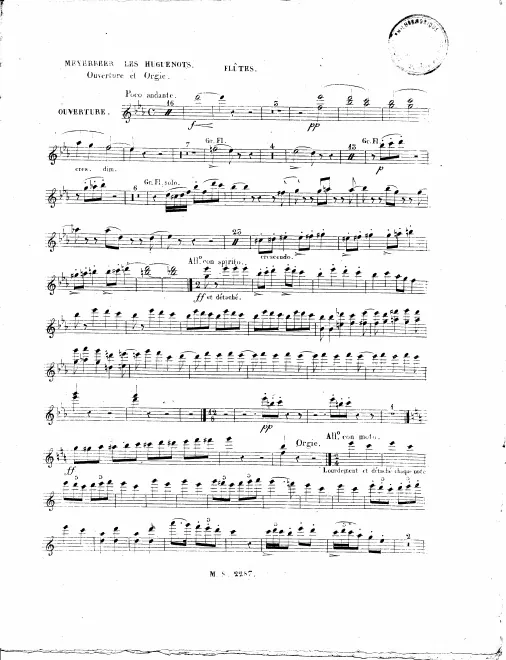 Flute 1/2, Piccolo