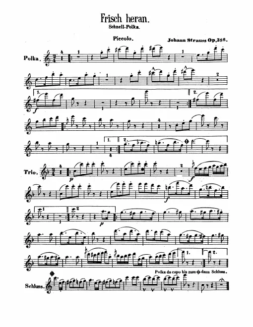 Piccolo, Flute