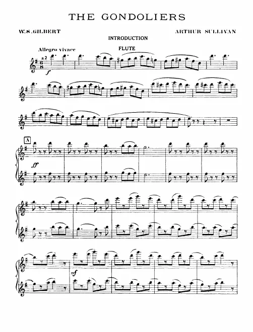 Flute 1/2 (2nd also Piccolo)