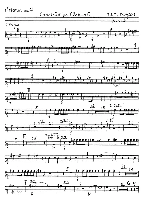 Horn 1 (F)