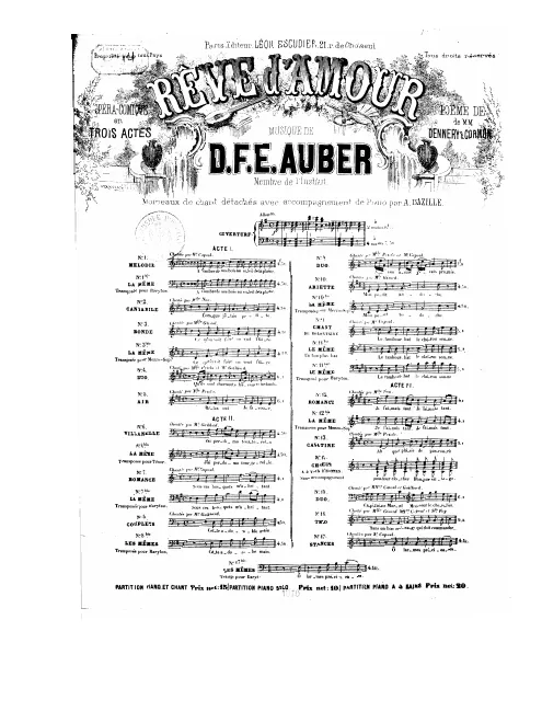No.12 bis , Romance: "Je l'aimais tant" (Act III, No.13)