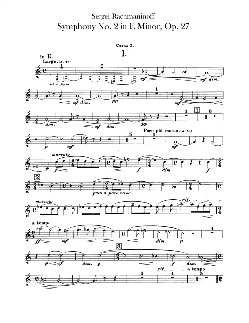 Horn 1 (E/F)