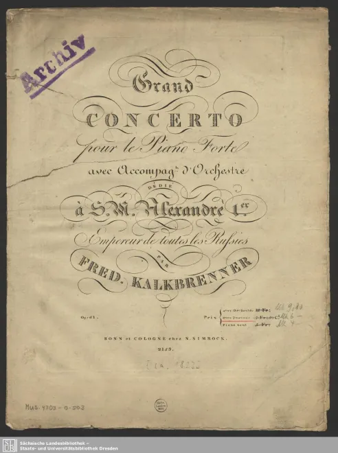 Piano solo and Strings