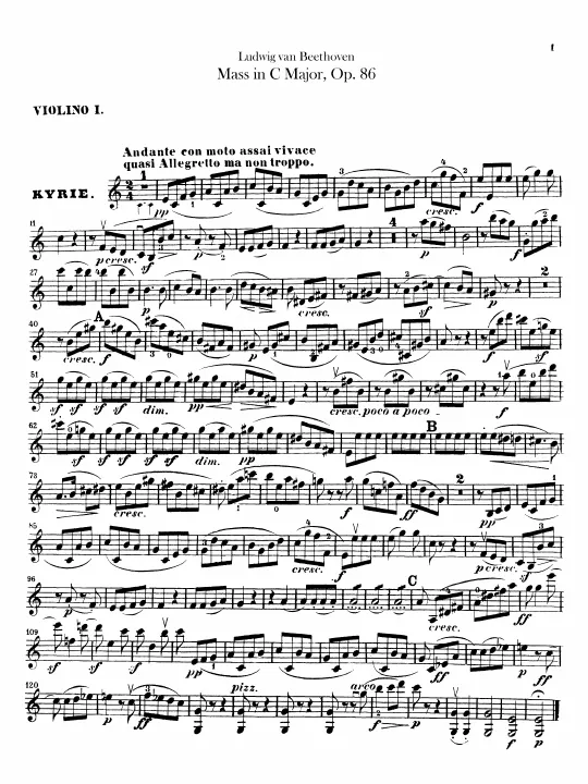 Violins I