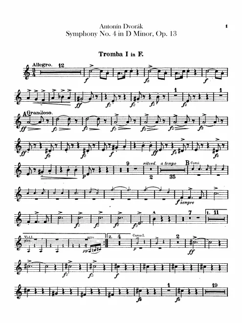Trumpet 1, 2 (F)