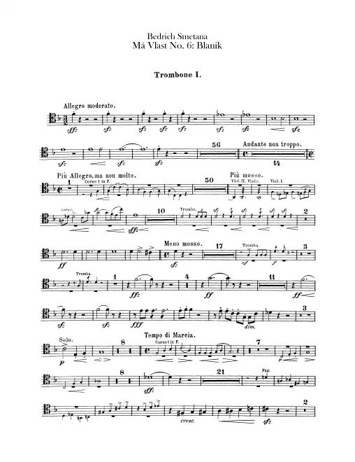 Trombone 1, 2, 3, Tuba