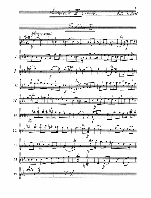 Violins I