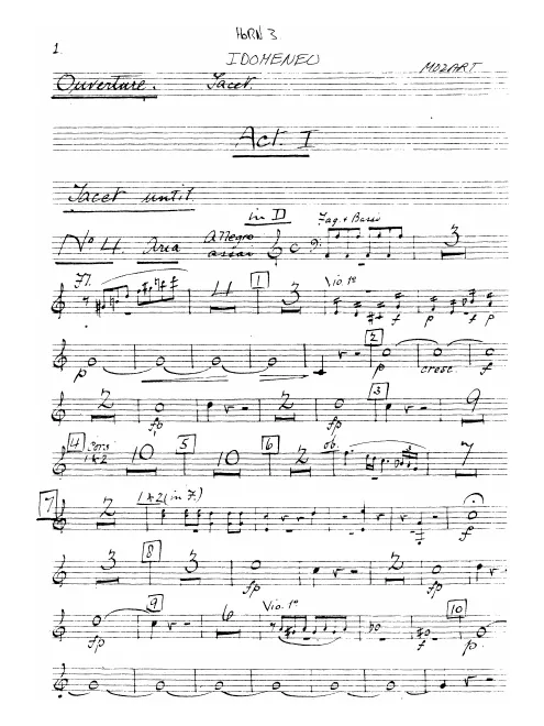 Horn 3 (C/D/E)