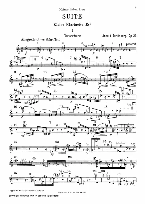 Piccolo Clarinet (E)