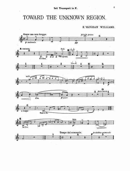 Trumpet 1, 2, 3 (F)
