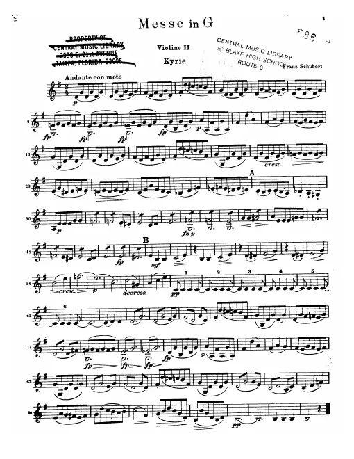 Violins II