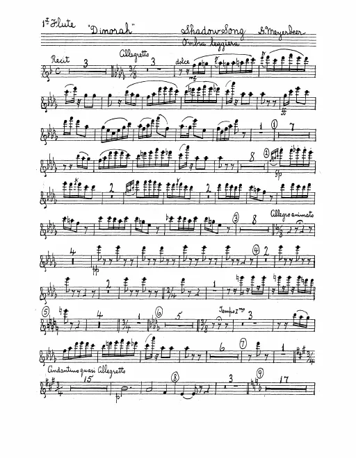 Flute 1, 2/3