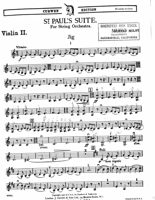 Violins II