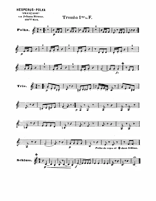 Trumpet 1, 2 (F)