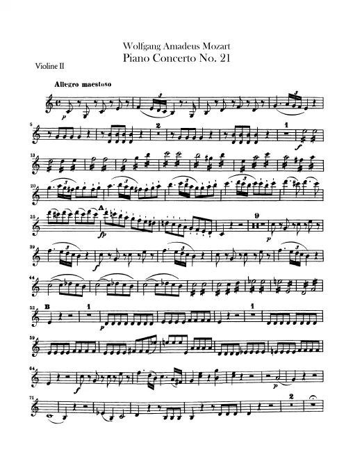 Violins II