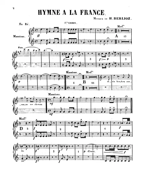 Horn 1/2, 3/4 (D, E)