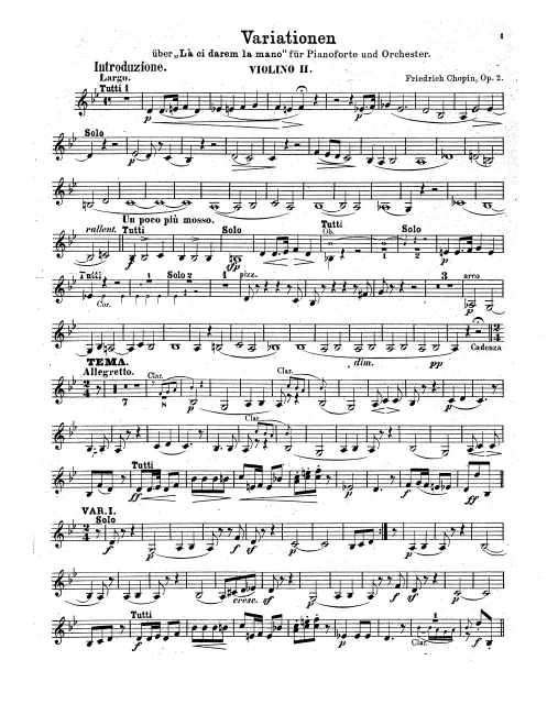 Violins II