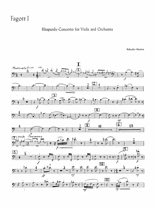 Bassoon 1, 2