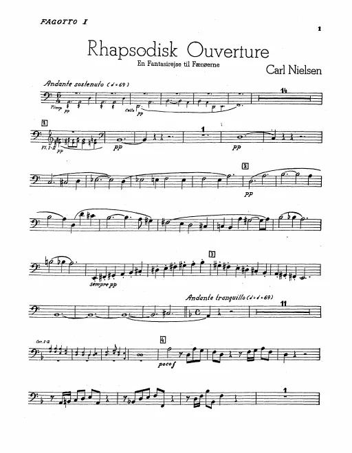 Bassoon 1, 2
