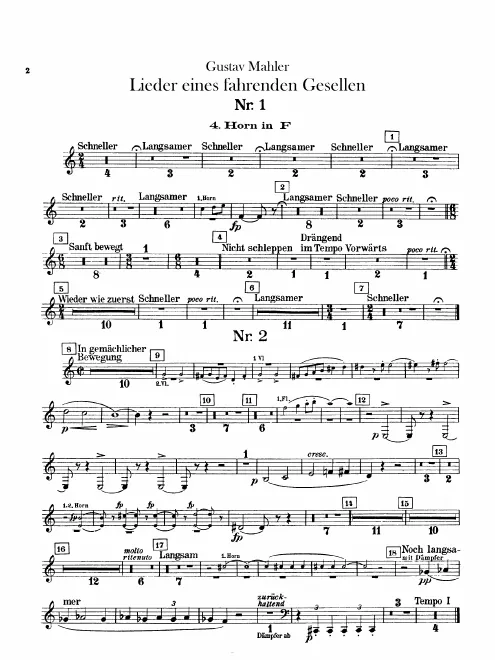 Horn 4 (F)